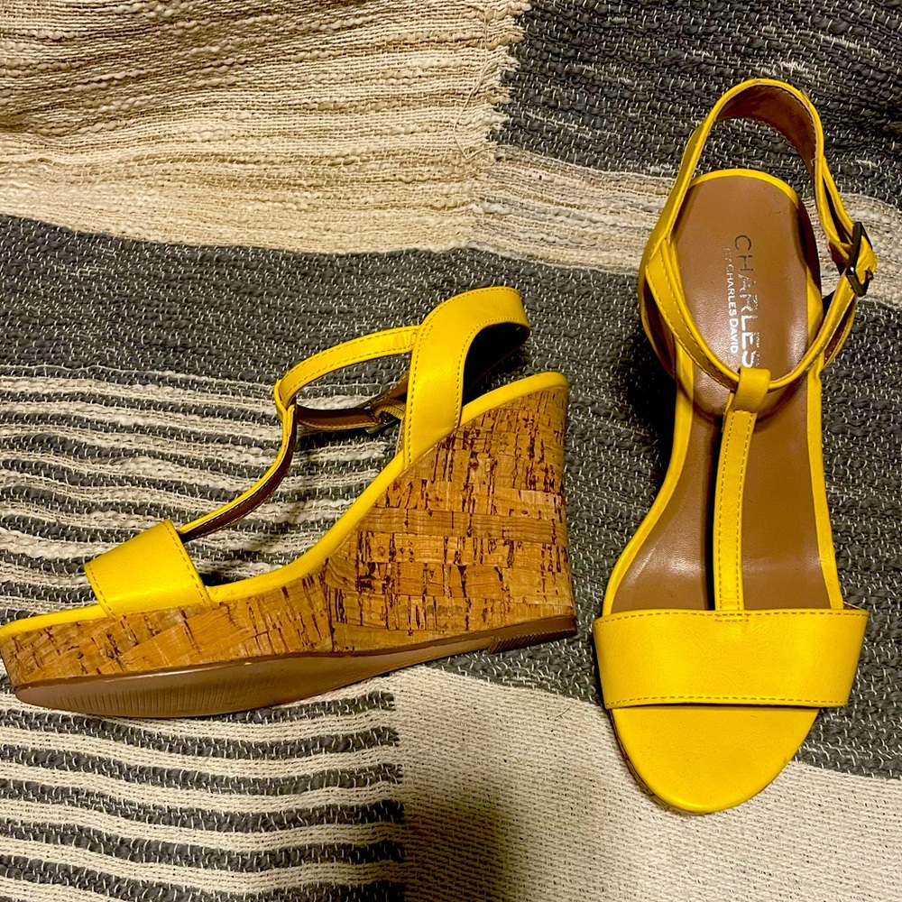 Charles David Platform Wedges